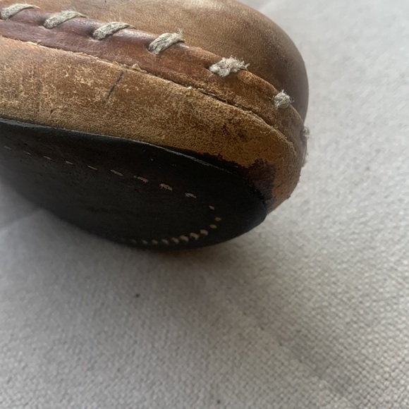 Frye Women's Light Brown Leather Slip-On High-Heel Clogs Size 6 - Picture 8 of 16